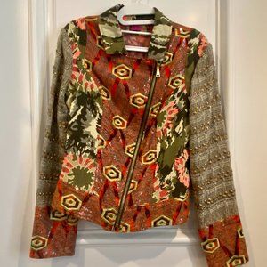 Save the Queen XS Camouflage Design Blazer